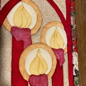 Christmas Candles Quilt Magic